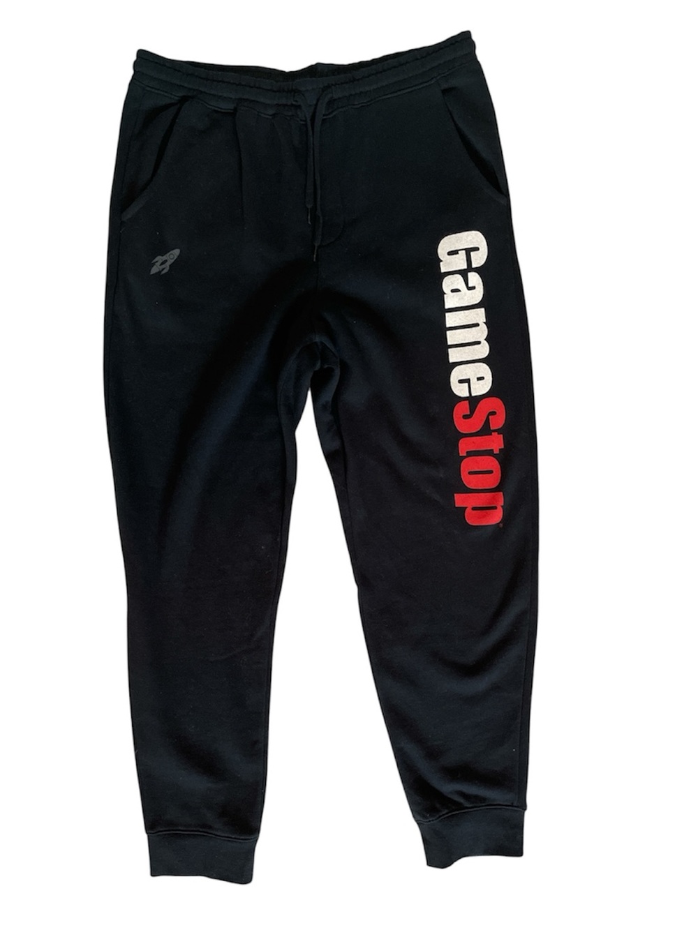 Gamestop Black Logo Spellout Sweatpants Size XL